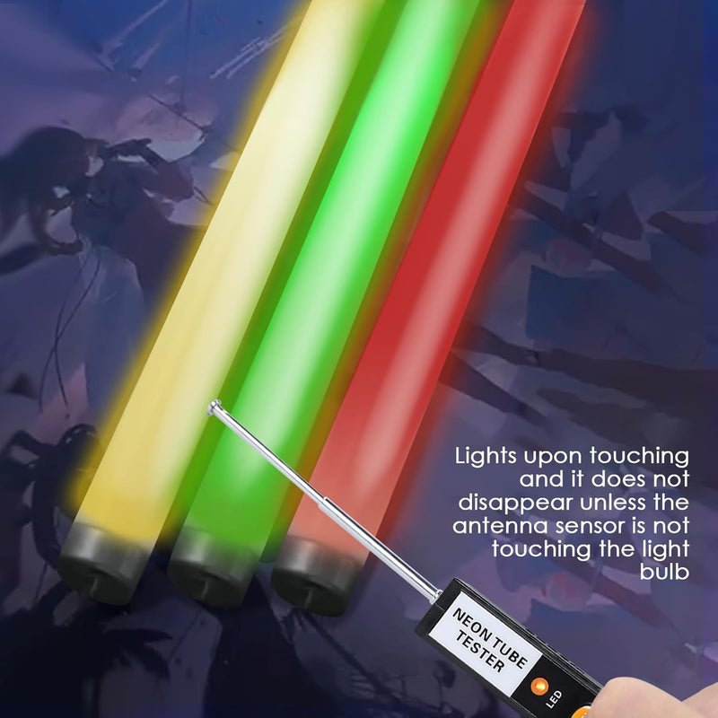 JuviPerpric Neon Tester, Portable Handheld Tube Tester（Always on）, Colour Discriminator Light Tube Detector for Neon Tube Light Lamp Light Tube(No Battery Included) - Image 3